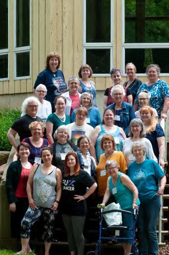 Spring 2019 group at Pilgrim Park